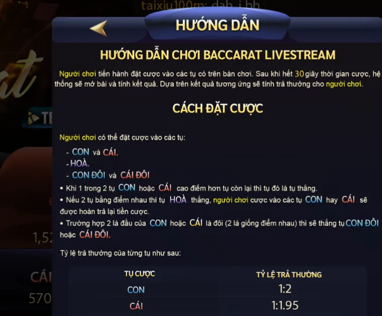 Phương Pháp Chơi Baccarat Livestream Tại SunWin Để Đạt Tỷ Lệ Thắng Cao